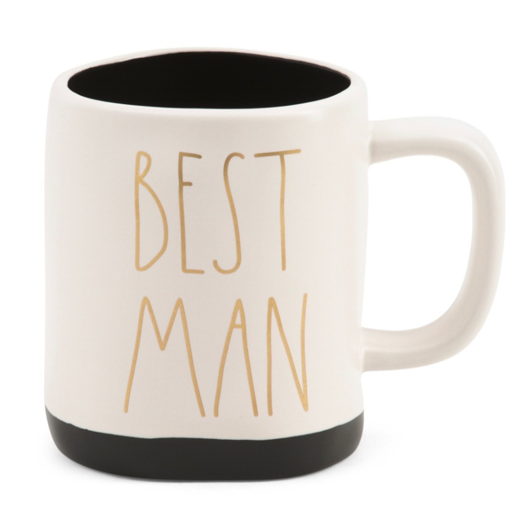 Rae Dunn best man coffee mug NEW